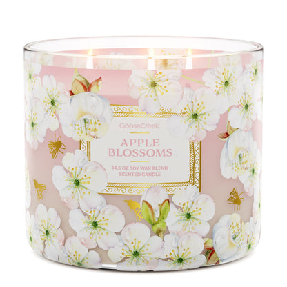 Apple Blossoms 3-Wick Candle