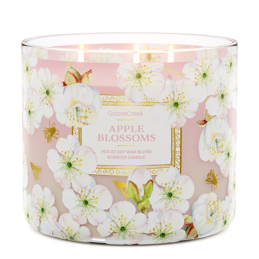 Apple Blossoms 3-Wick Candle