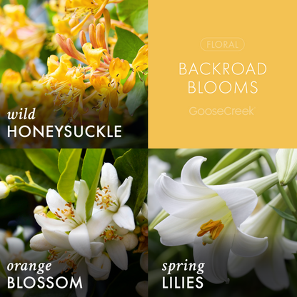 Backroad Blooms 3-Wick Candle