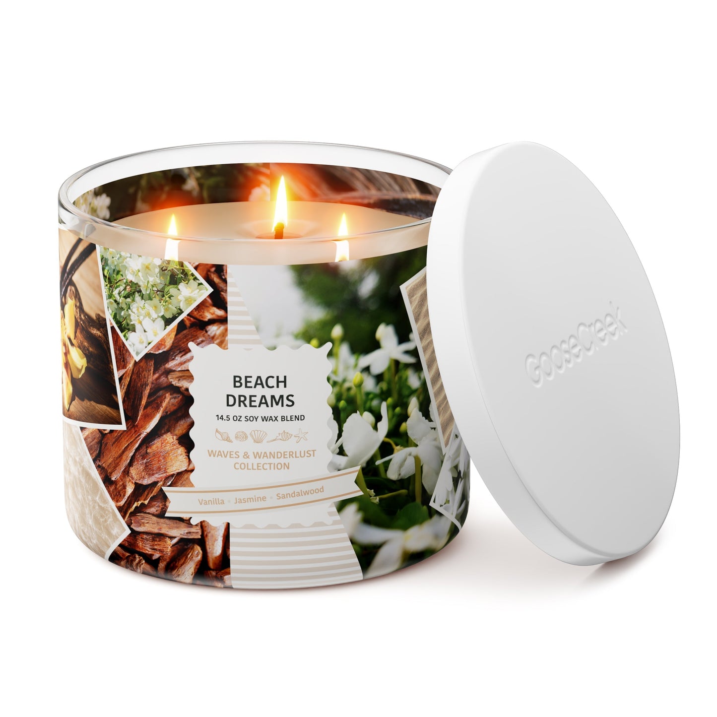 Beach Dreams 3-Wick Candle