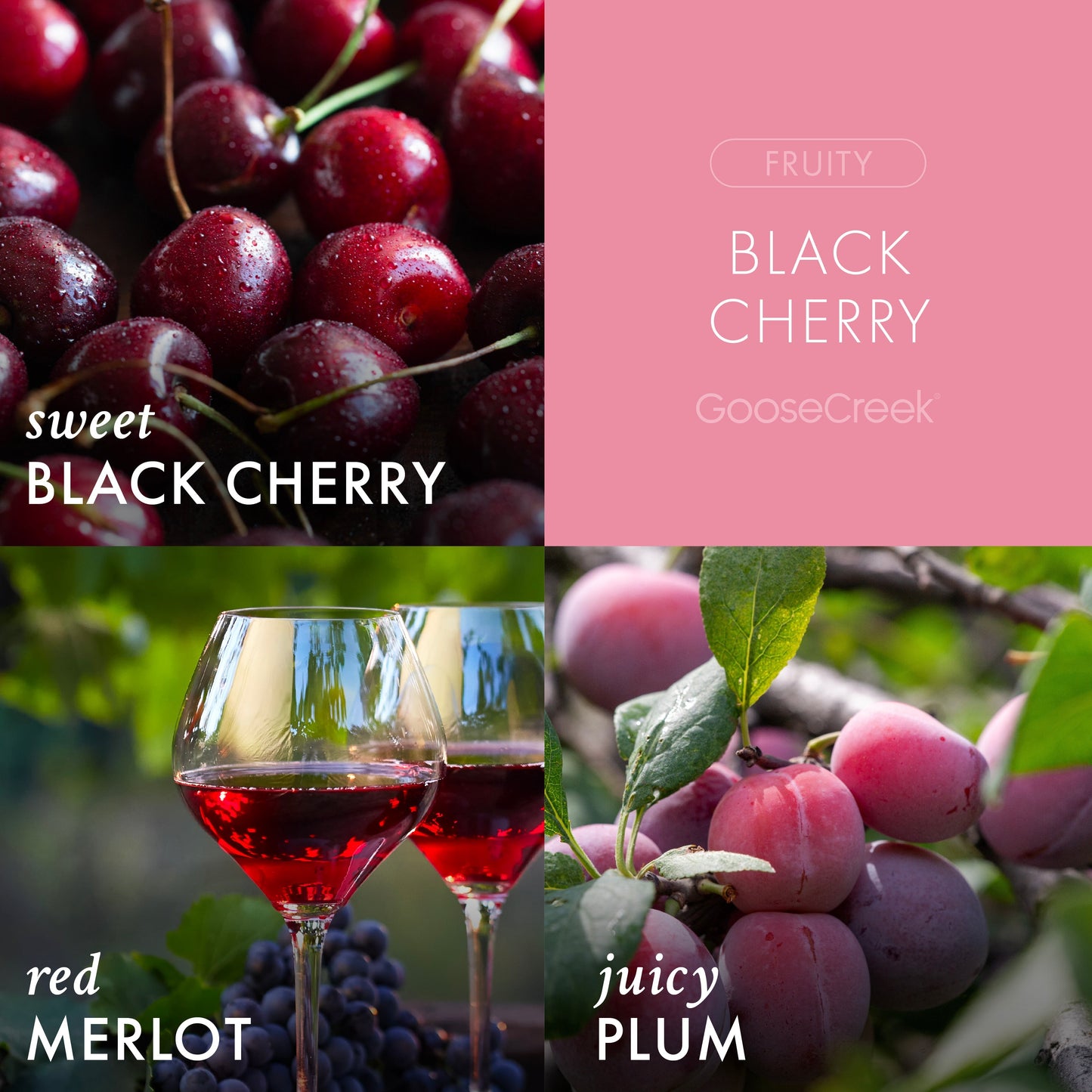 Black Cherry 3-Wick Candle