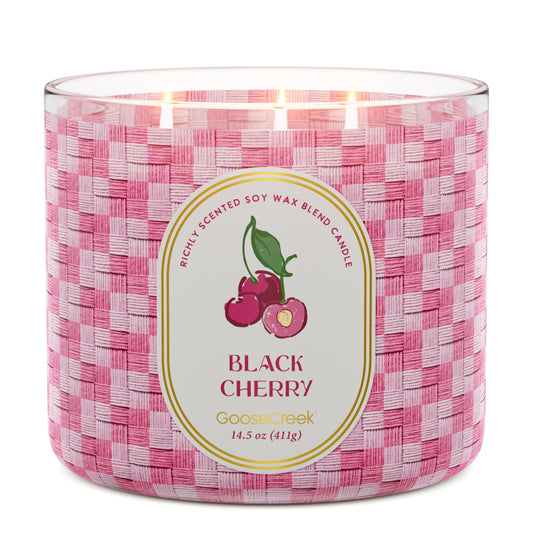 Black Cherry 3-Wick Candle