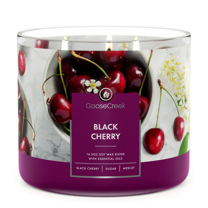 Black Cherry 3-Wick Candle