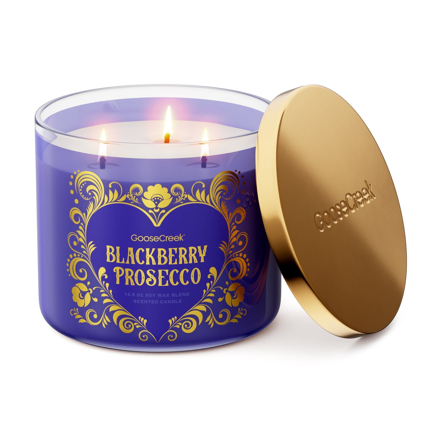Blackberry Prosecco 3-Wick Candle