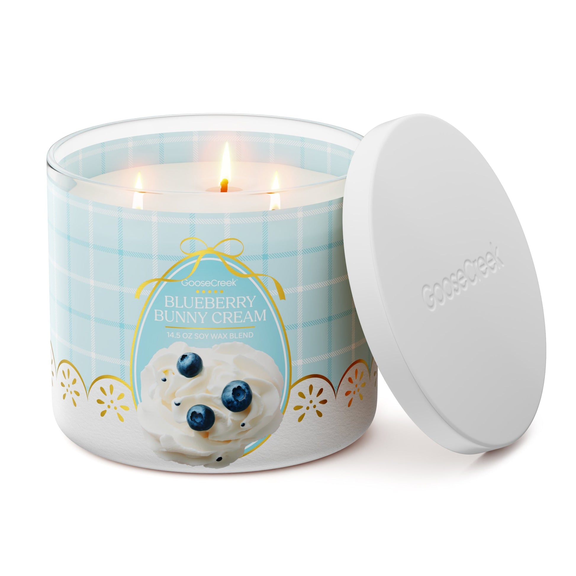 Blueberry Bunnycream Large 3-Wick Candle
