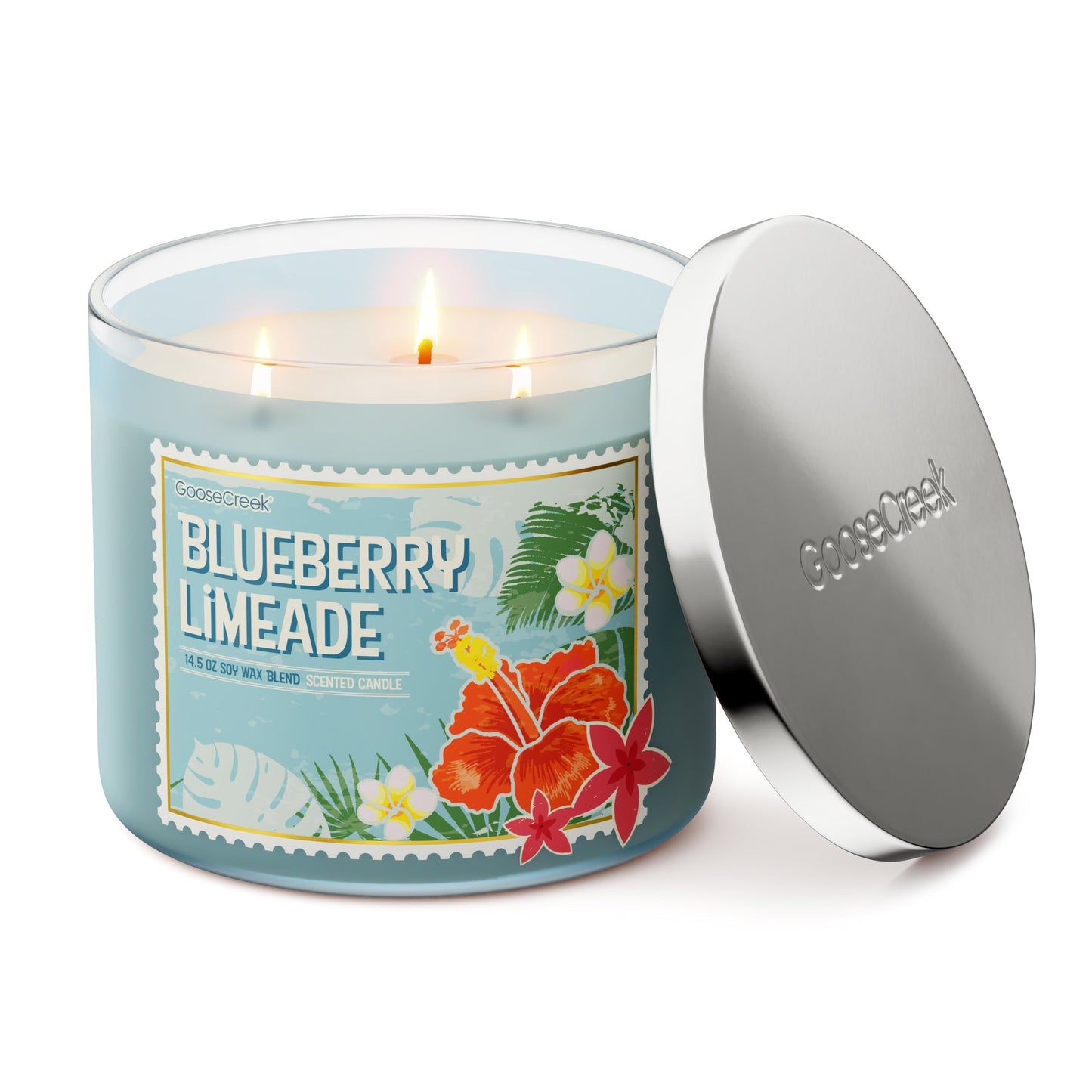 Blueberry Limeade 3-Wick Candle