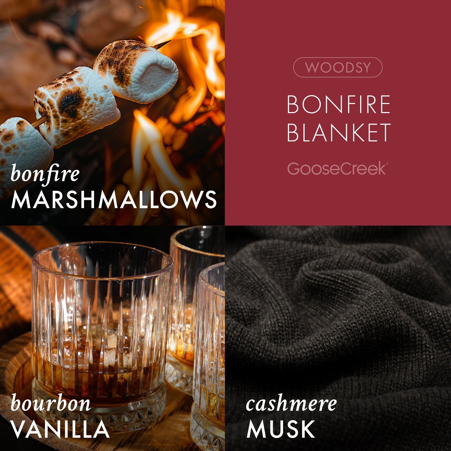 Bonfire Blanket 3-Wick Candle