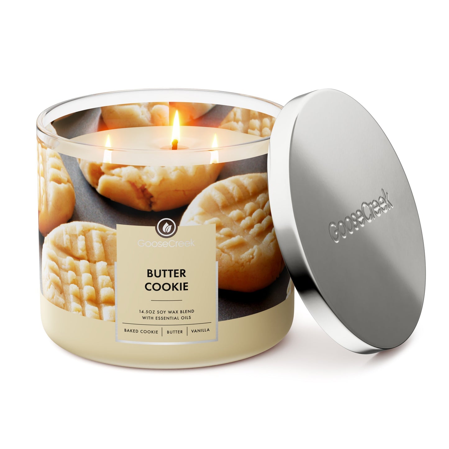 Butter Cookie 3-Wick Candle