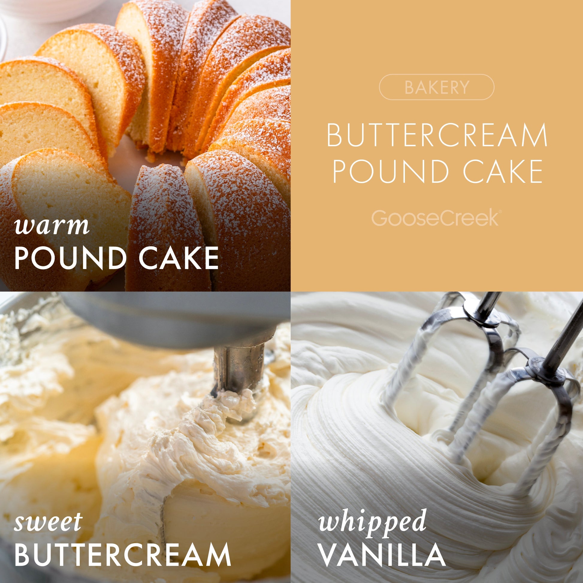 Buttercream Pound Cake 3-Wick Candle