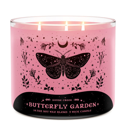 Butterfly Garden 3-Wick Candle