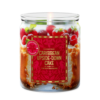 Caribbean Upside-Down Cake 7oz Single Wick Candle