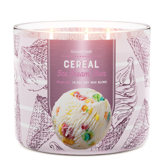 Cereal Ice Cream Bar 3-Wick Candle