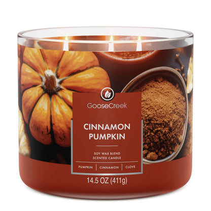 Cinnamon Pumpkin 3-Wick Candle