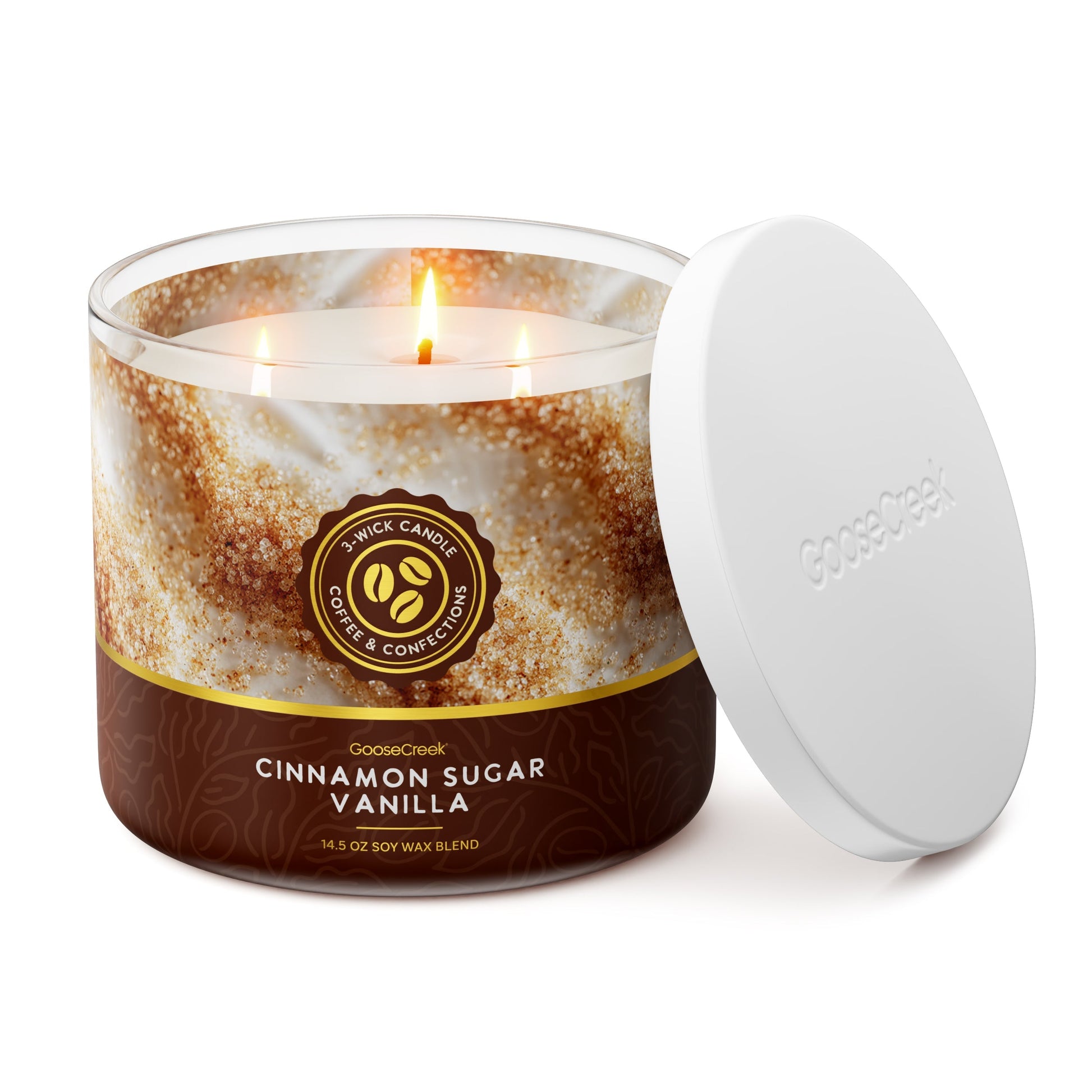 Cinnamon Sugar Vanilla 3-Wick Candle