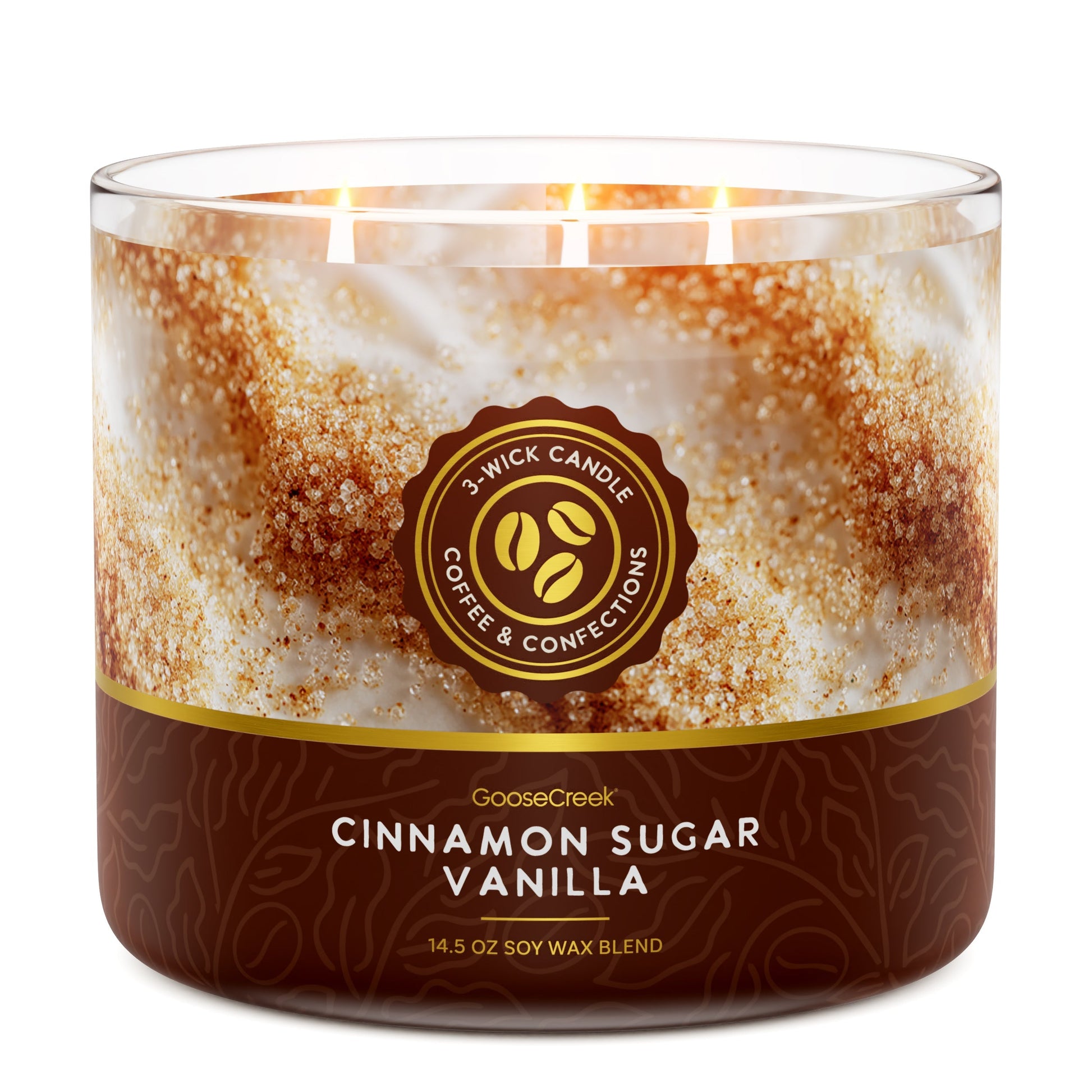 Cinnamon Sugar Vanilla 3-Wick Candle