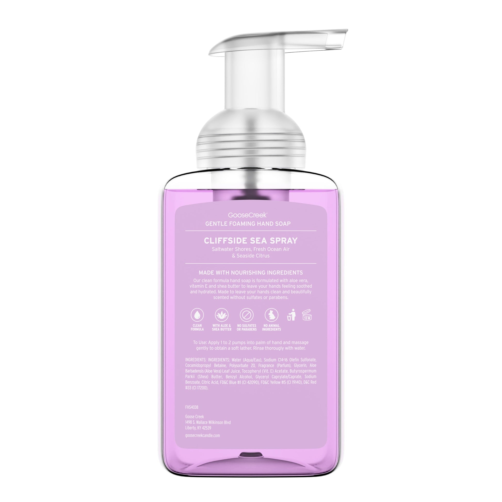 Cliffside Sea Spray Lush Foaming Hand Soap