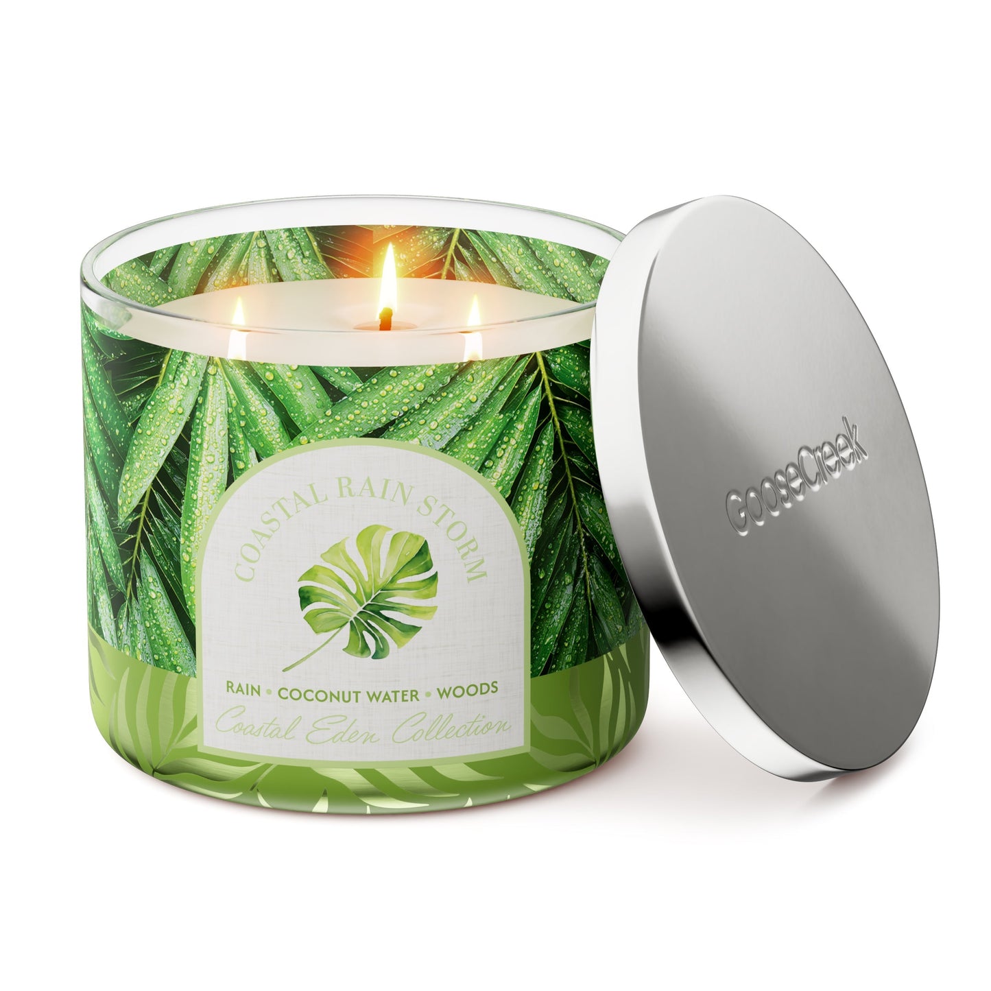Coastal Rain Storm 3-Wick Candle