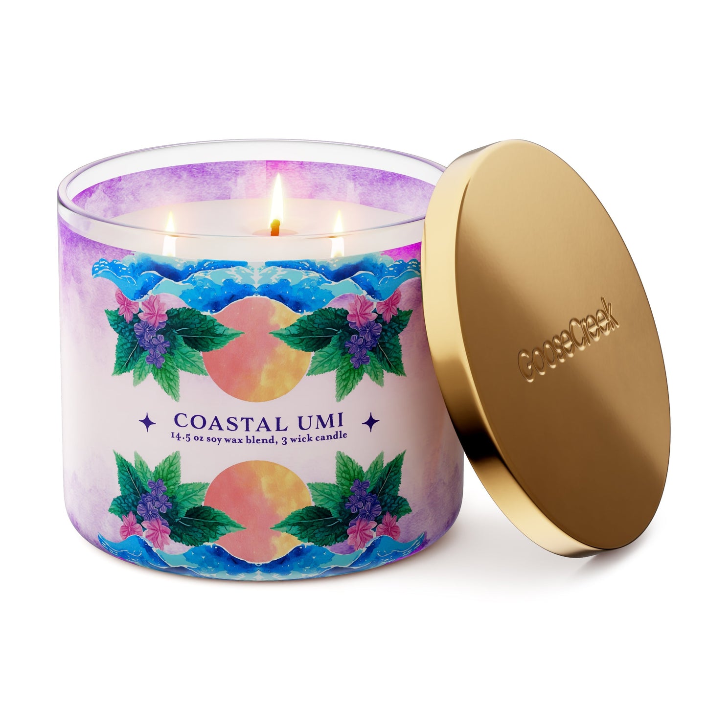 Coastal Umi 3-Wick Candle