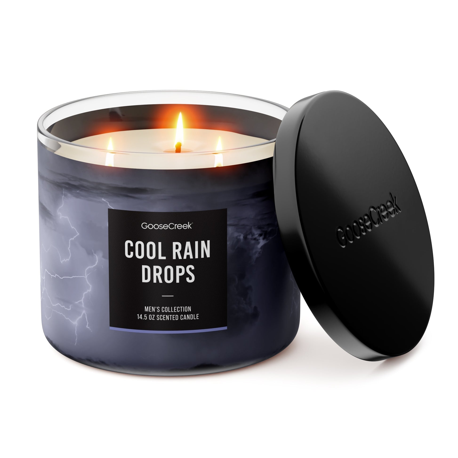 Cool Rain Drops 3-Wick Candle