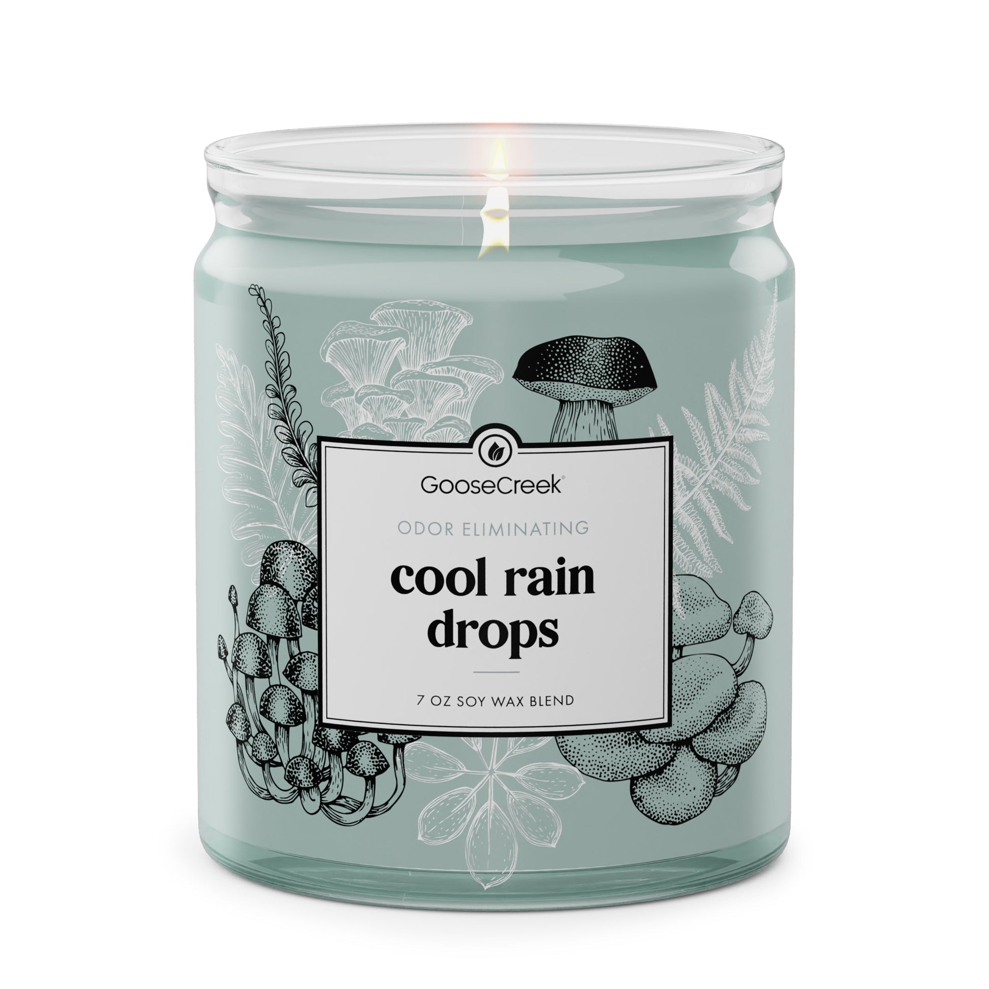 Cool Rain Drops Odor Eliminating 7oz Single Wick Candle