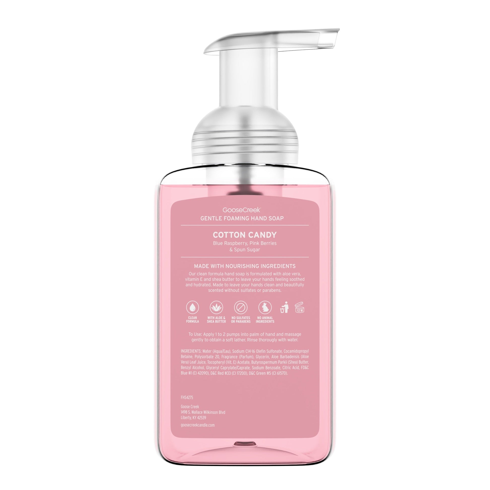 Cotton Candy Lush Foaming Hand Soap