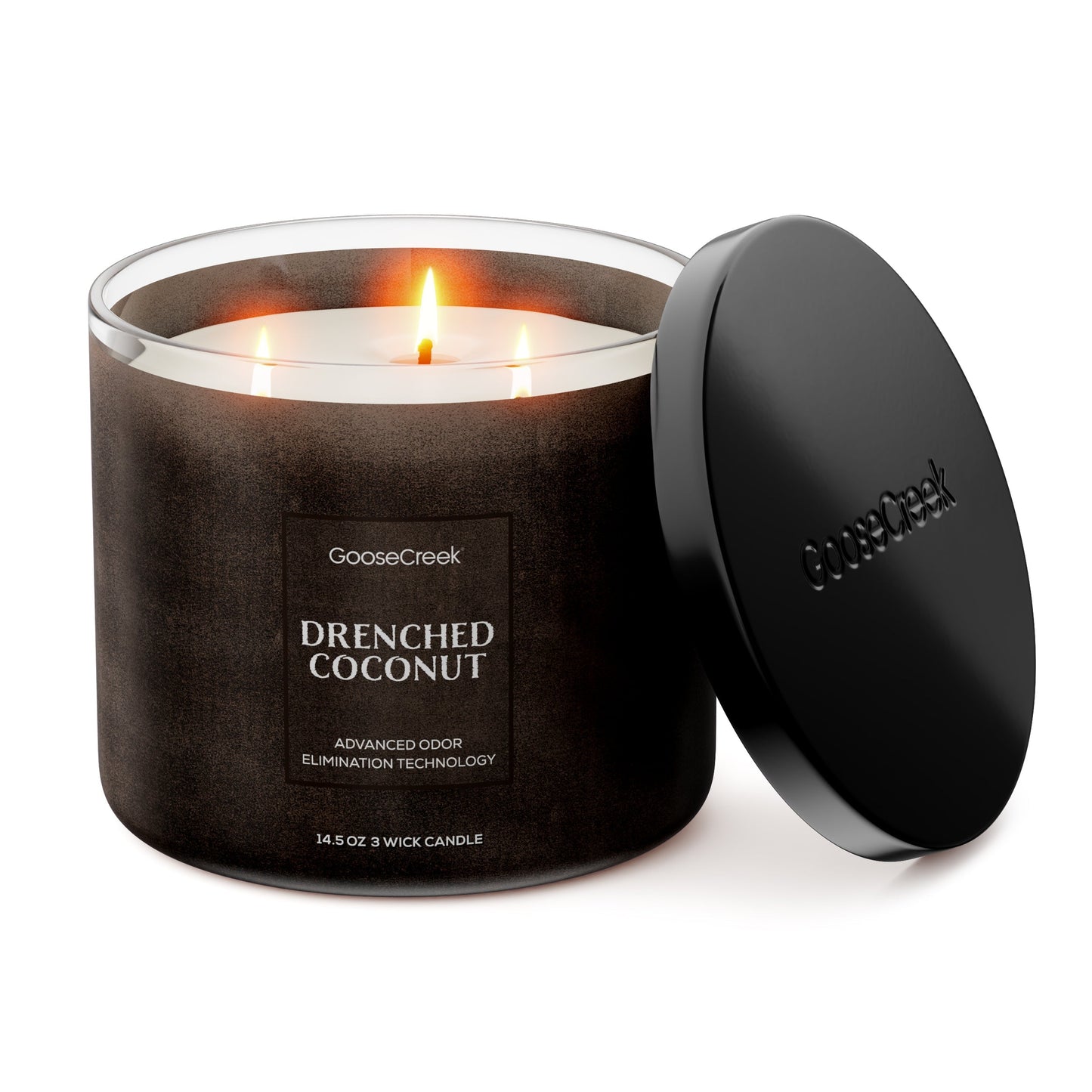 Drenched Coconut Odor Eliminating 3-Wick Candle