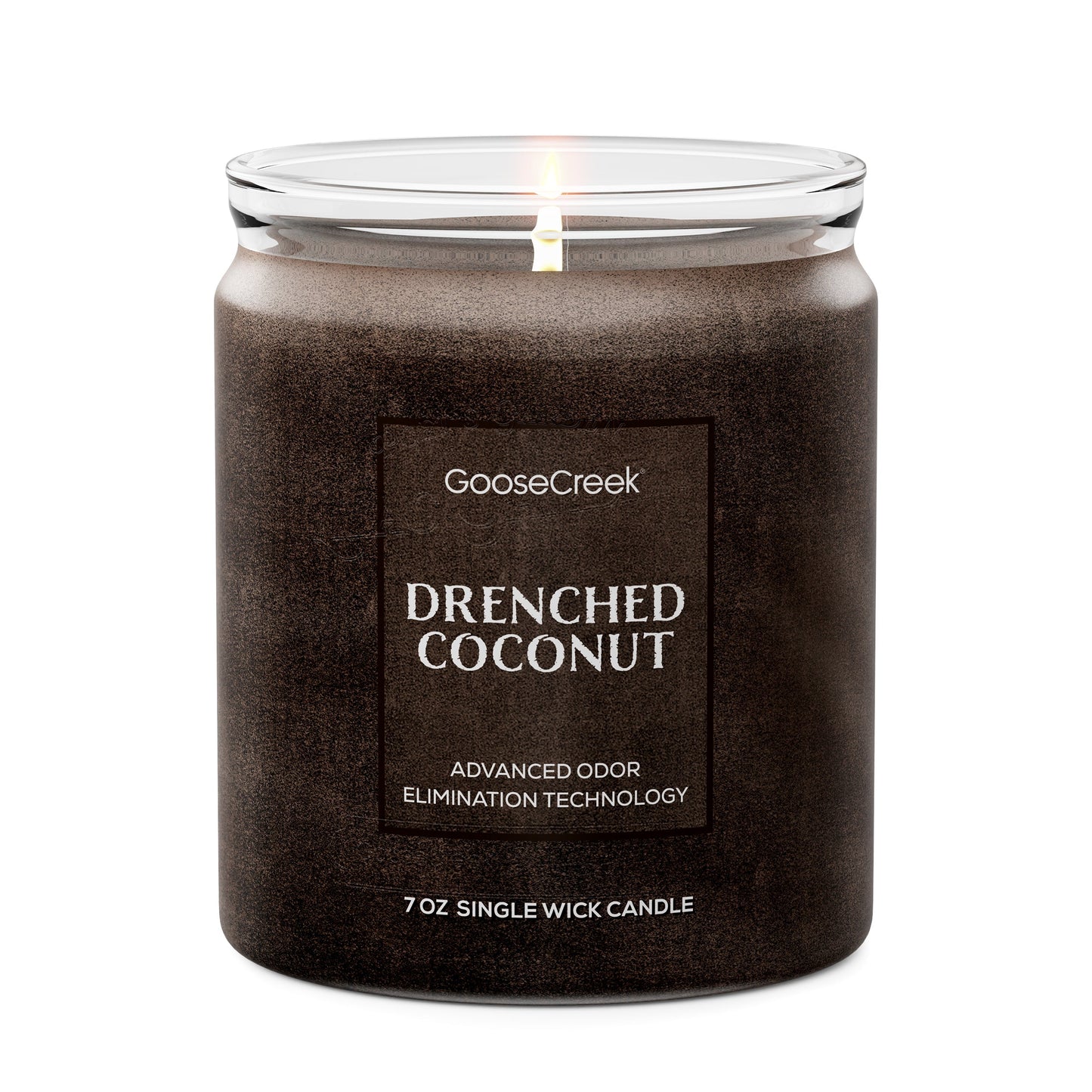 Drenched Coconut Odor Eliminating 7oz Single Wick Candle