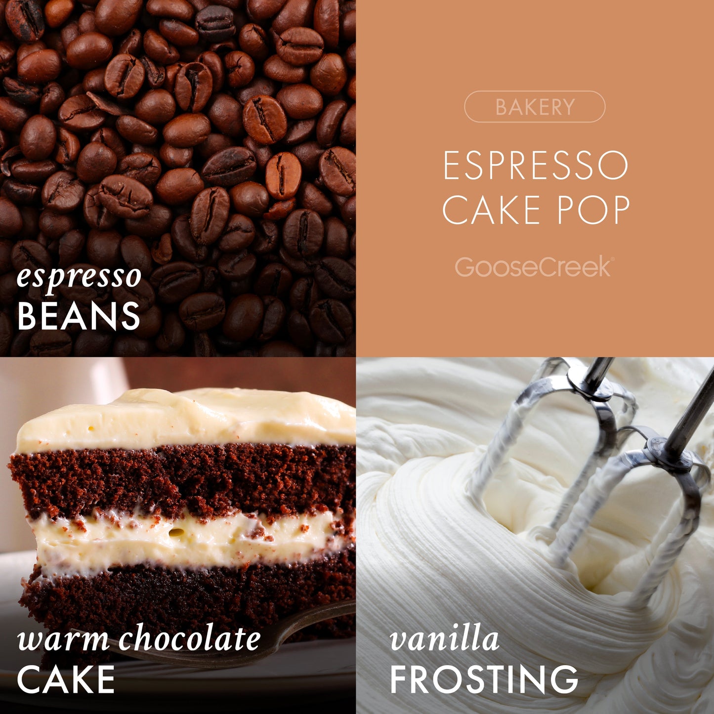 Espresso Cake Pop 3-Wick Candle