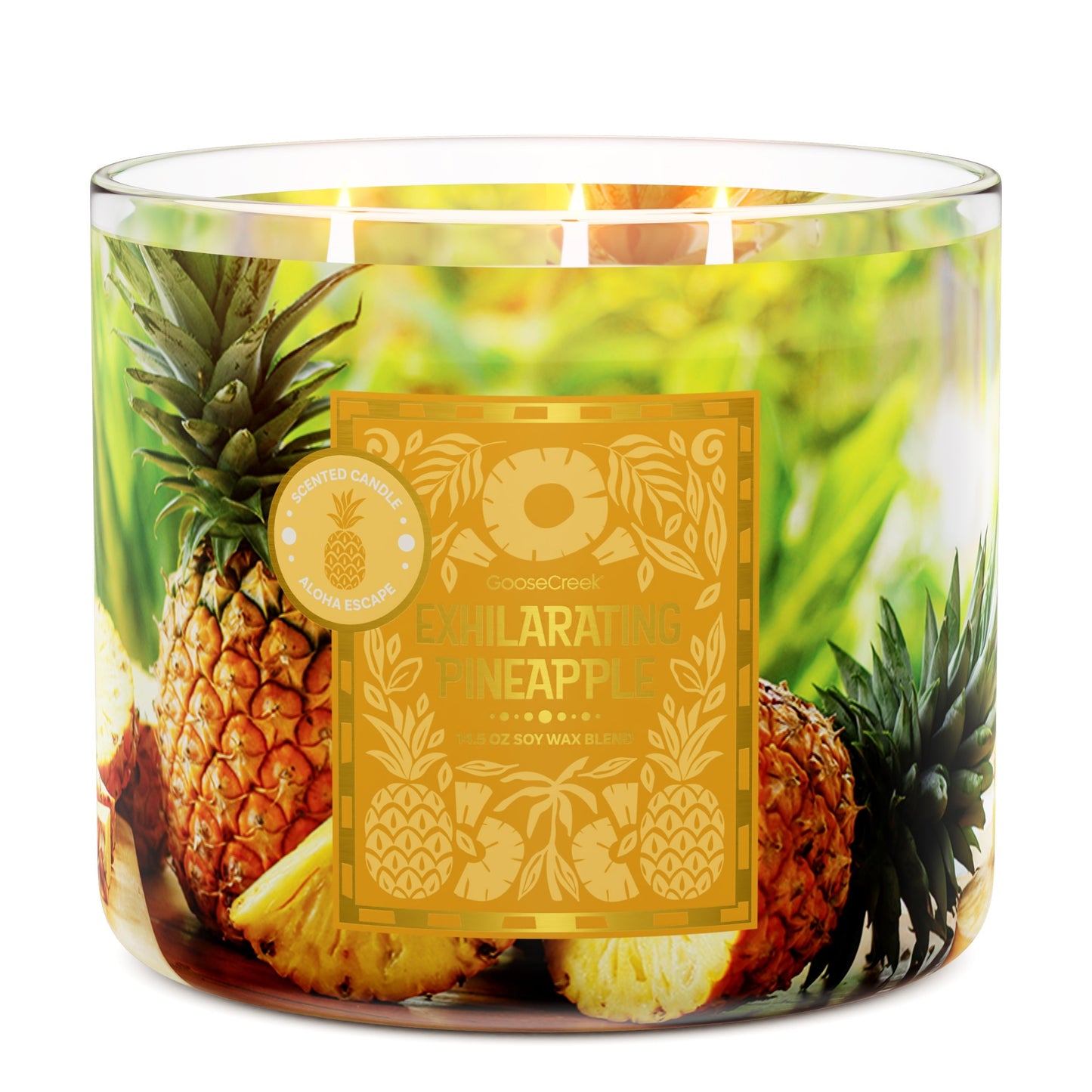 Exhilarating Pineapple 3-Wick Candle
