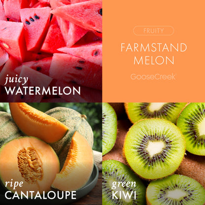 Farmstand Melon 3-Wick Candle