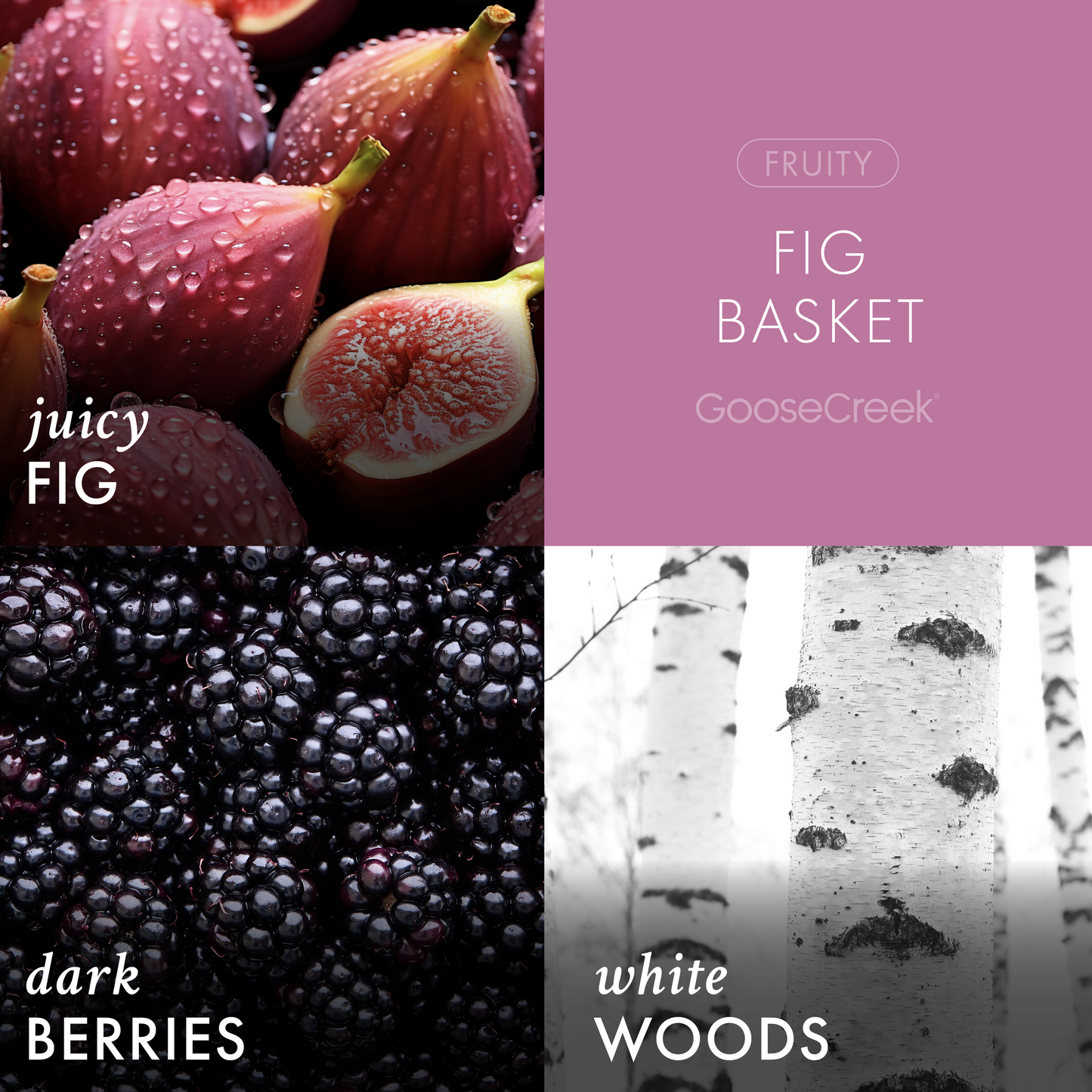 Fig Basket 3-Wick Candle