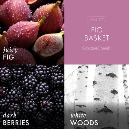 Fig Basket 3-Wick Candle
