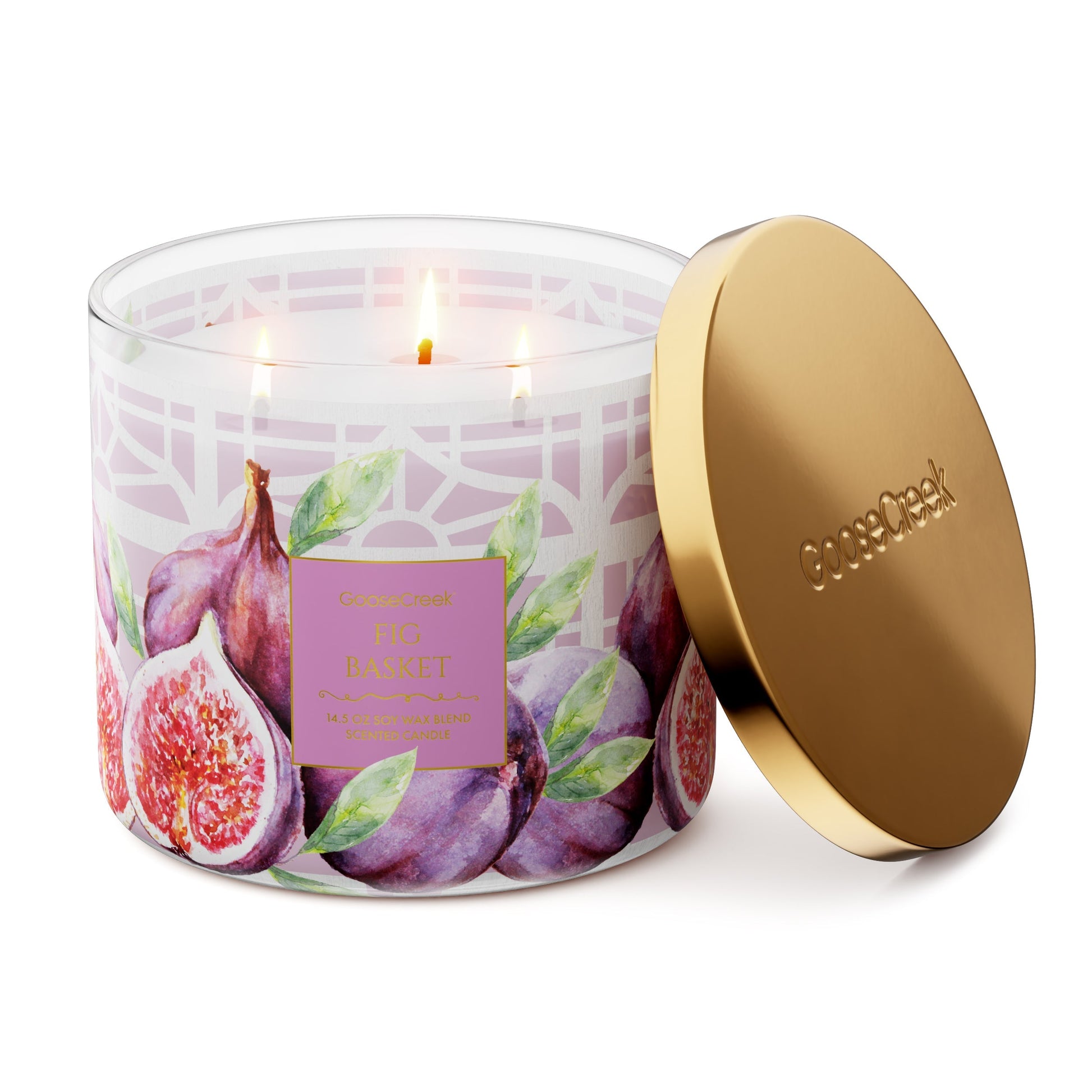 Fig Basket 3-Wick Candle