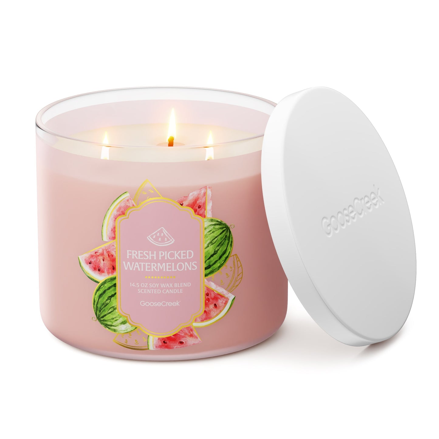 Fresh Picked Watermelon 3-Wick Candle