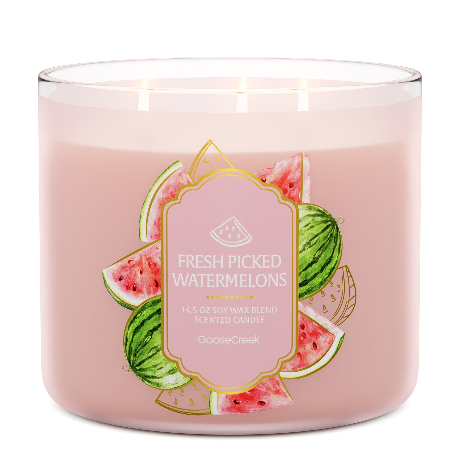 Fresh Picked Watermelon 3-Wick Candle
