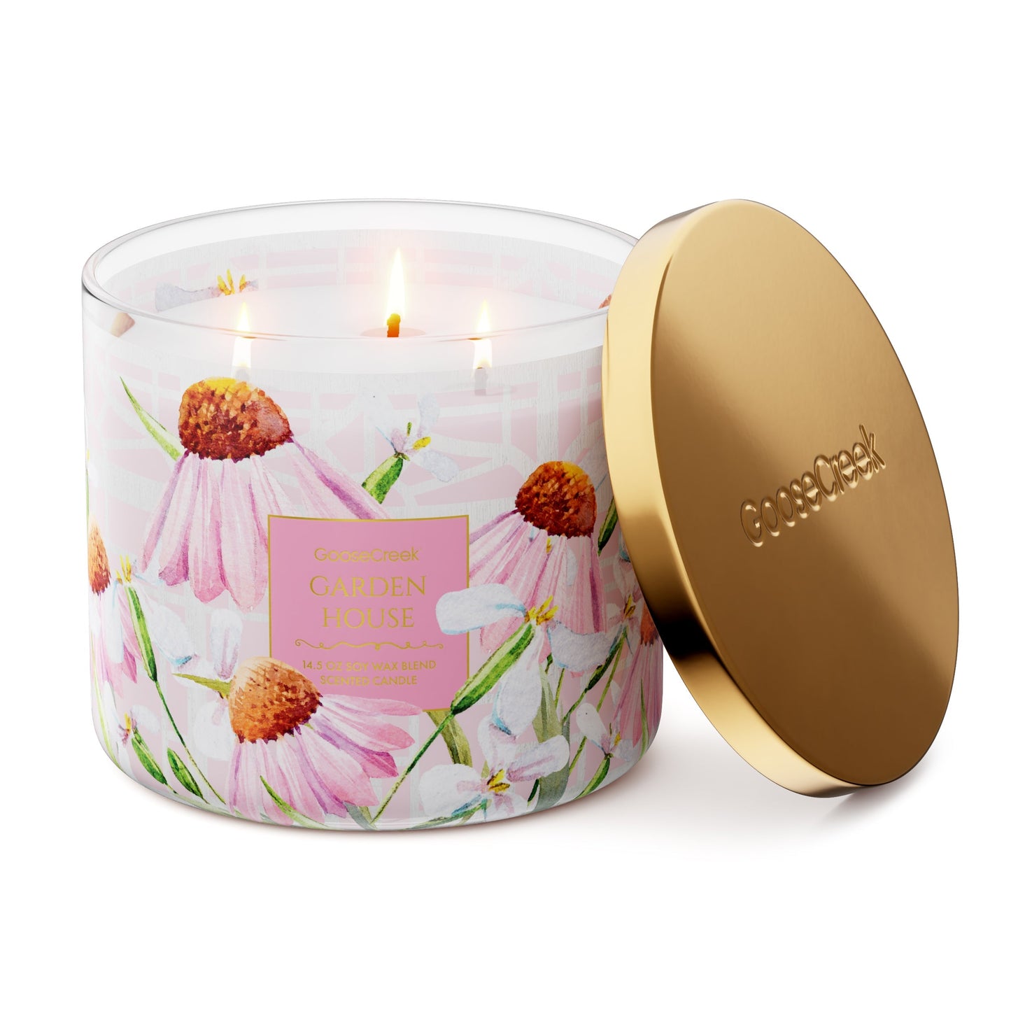 Garden House 3-Wick Candle