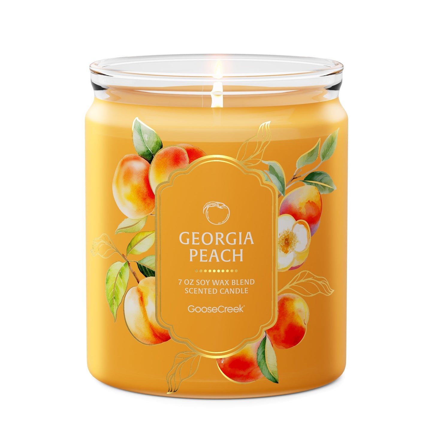 Georgia Peach 7oz Single Wick Candle