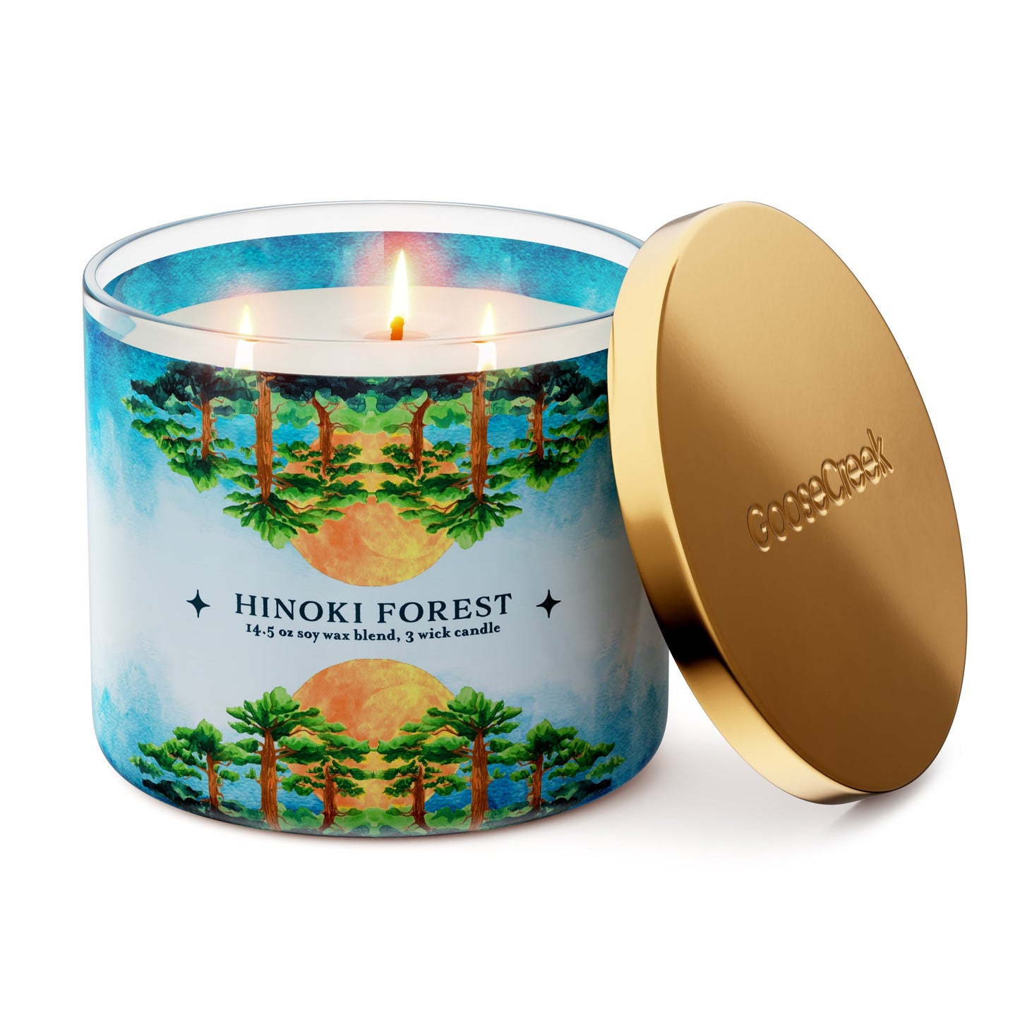 Hinoki Forest 3-Wick Candle