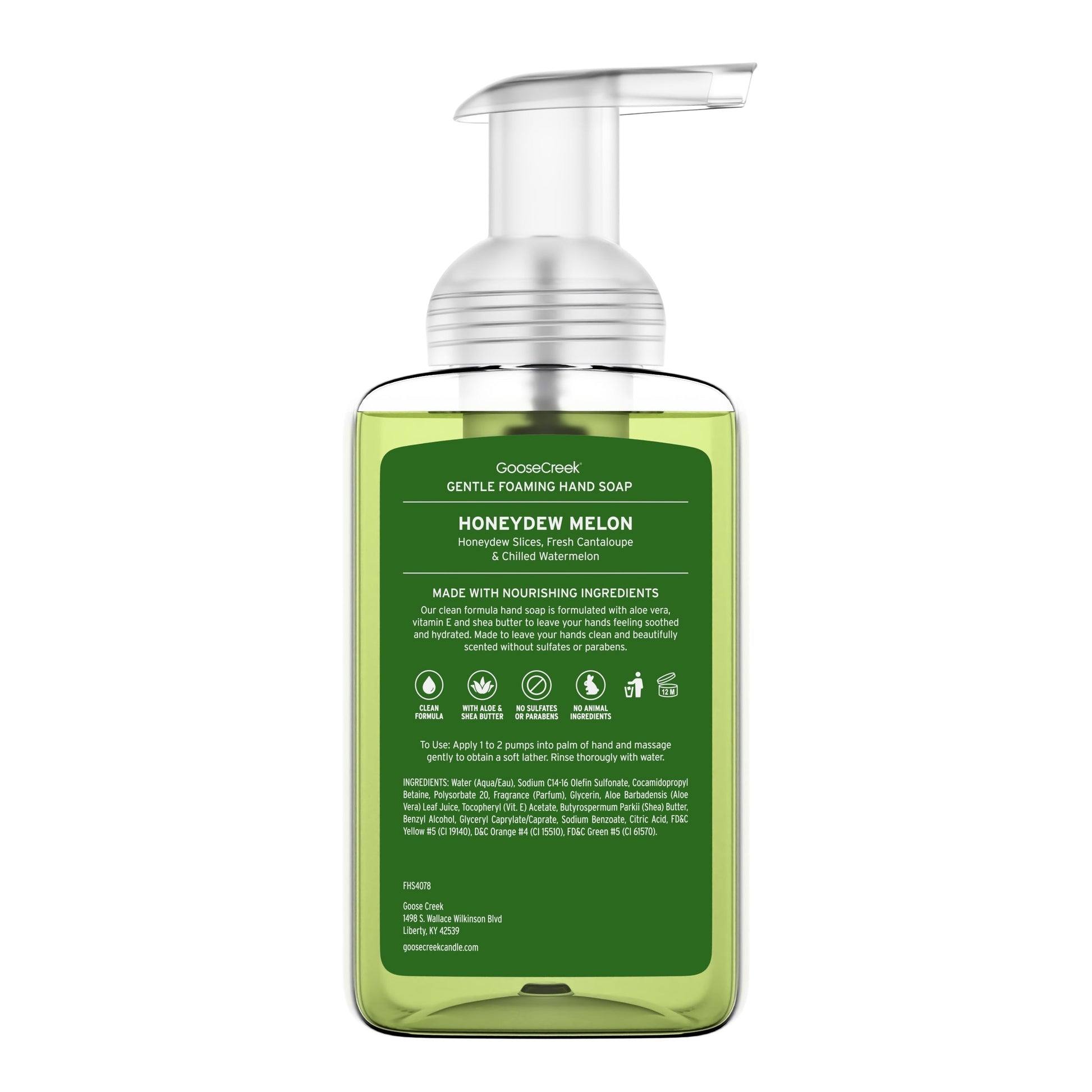 Honeydew Melon Lush Foaming Hand Soap