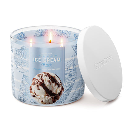 Ice Cream Truck 3-Wick Candle