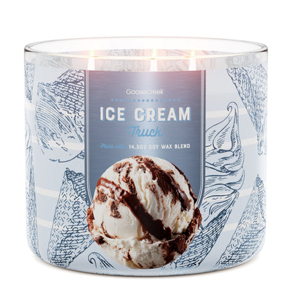 Ice Cream Truck 3-Wick Candle