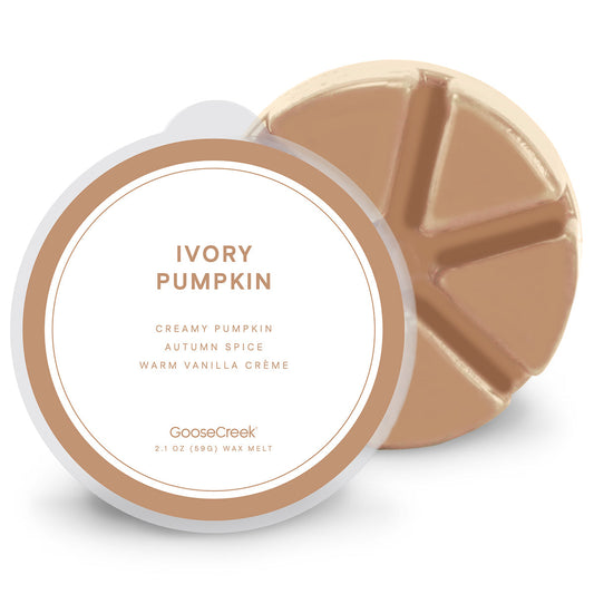 Ivory Pumpkin Wax Melt