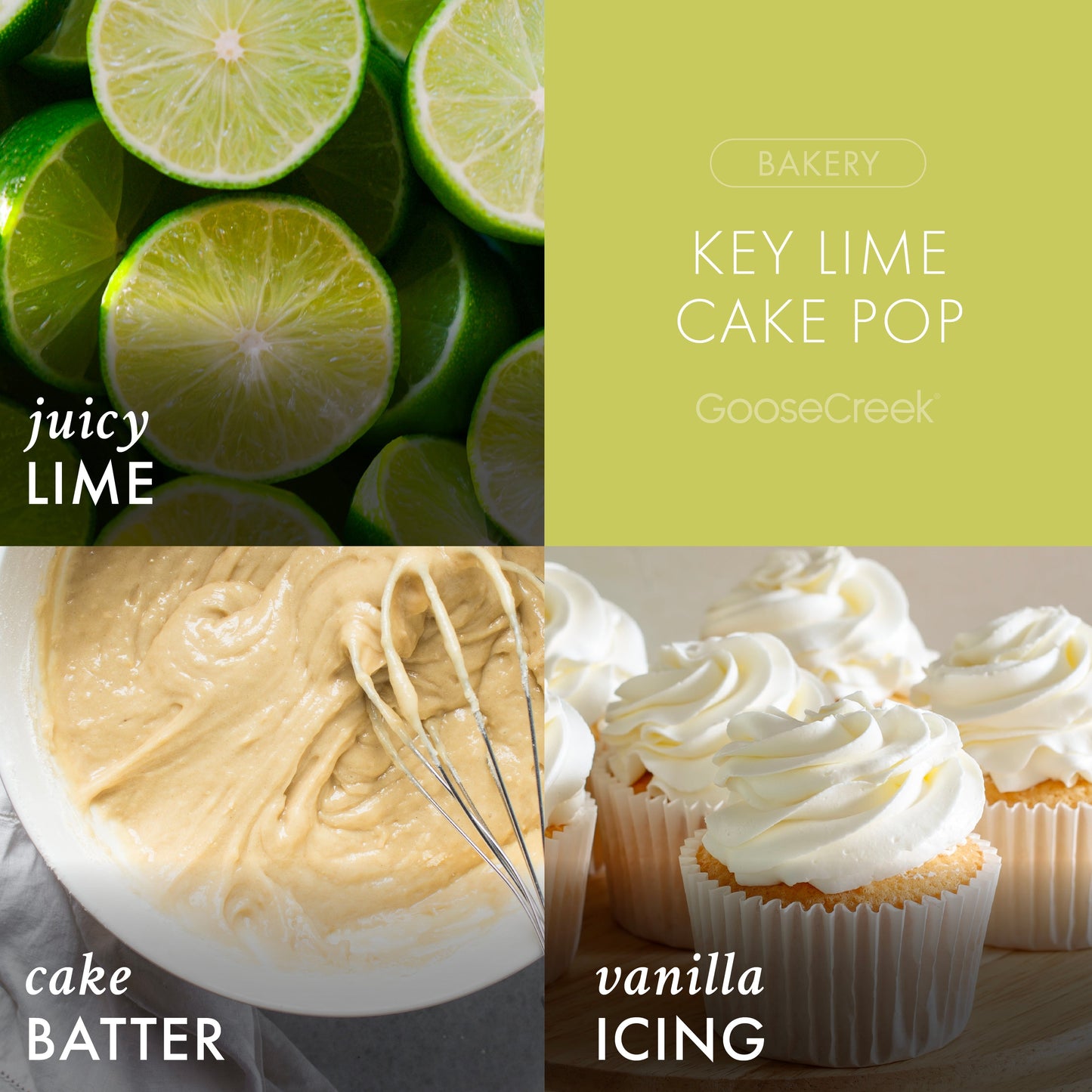 Key Lime Cake Pop 3-Wick Candle