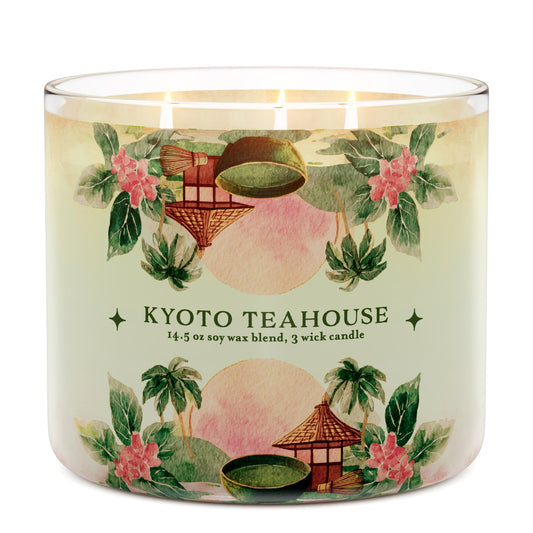 Kyoto Teahouse 3-Wick Candle