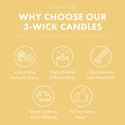 Lemon Butter Cake 3-Wick Candle