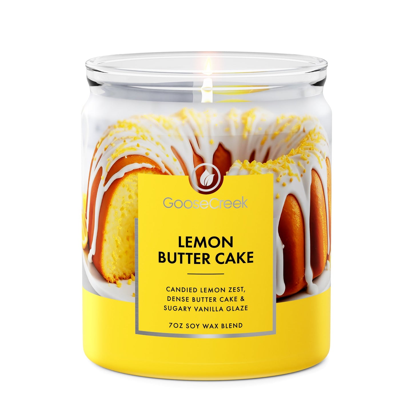 Lemon Butter Cake 7oz Single Wick Candle