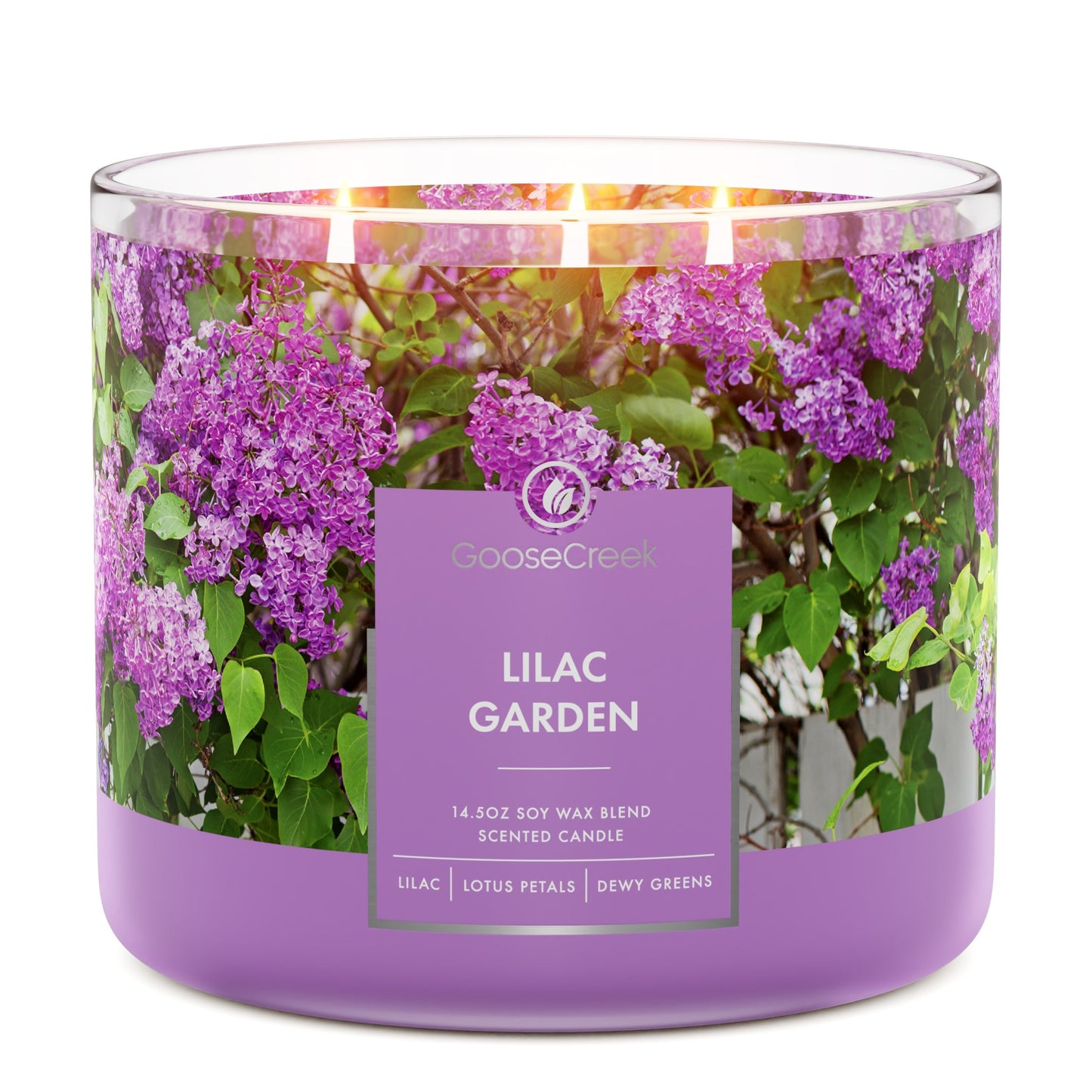 Lilac Garden 3-Wick Candle