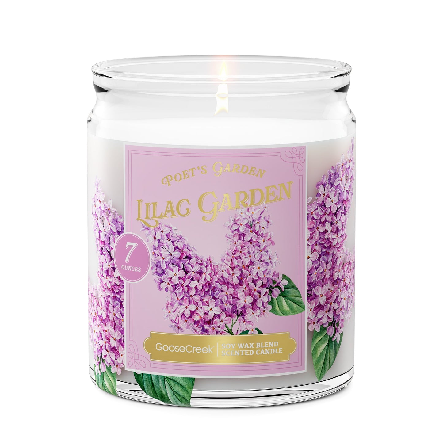 Lilac Garden 7oz Single Wick Candle