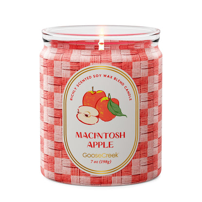 Macintosh Apple 7oz Single Wick Candle