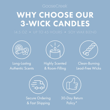 Mariner 3-Wick Candle
